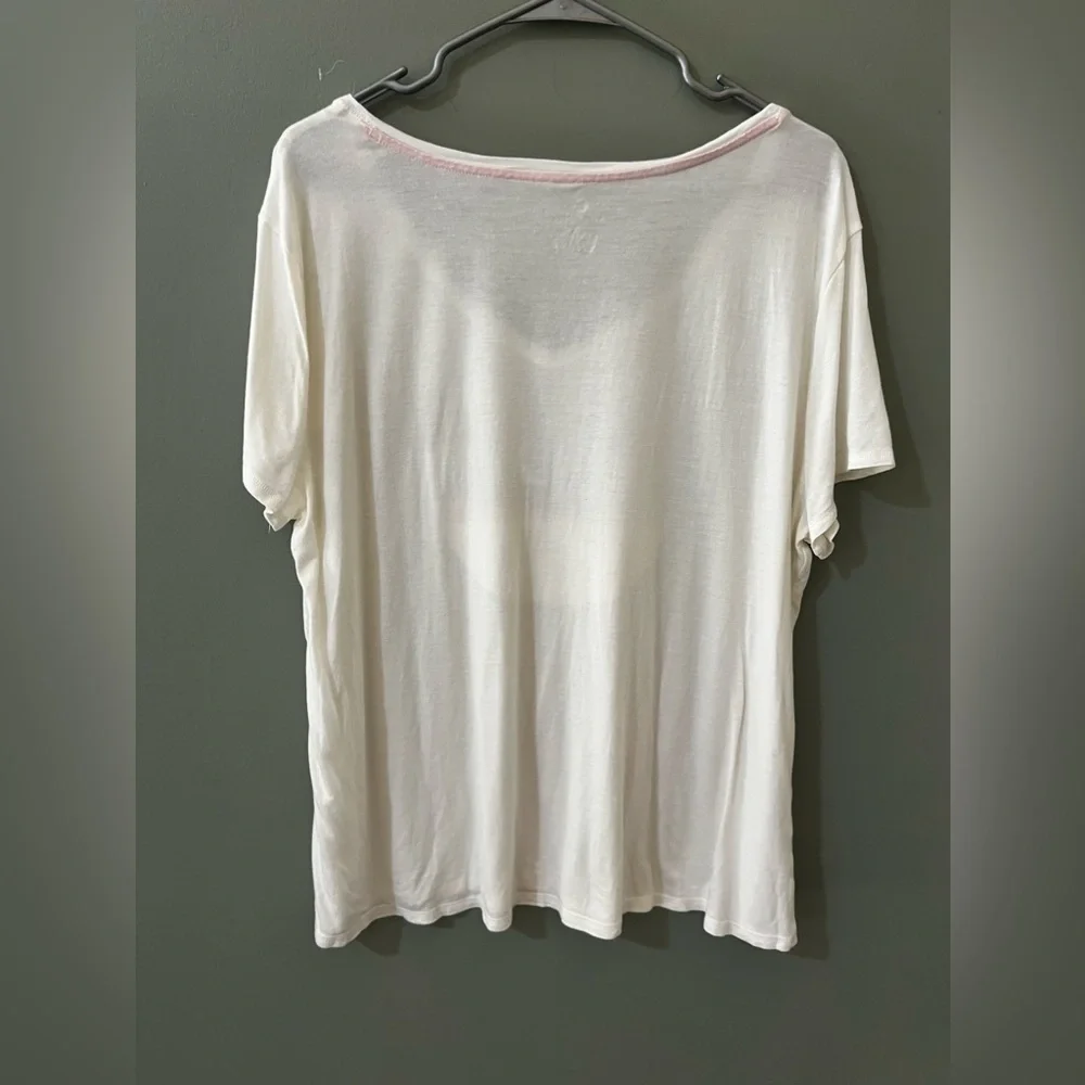 Cato Seaesta Sleep Tee v neck size extra large comfort lounge